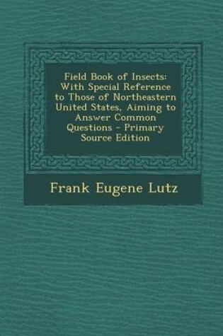 Cover of Field Book of Insects