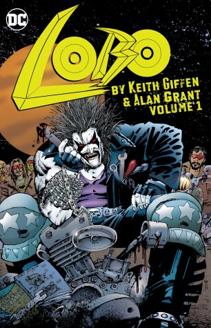 Book cover for Lobo by Keith Giffen and Alan Grant Volume 1