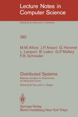 Cover of Distributed Systems