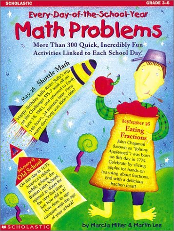 Book cover for Every Day of the School Year Math Problems