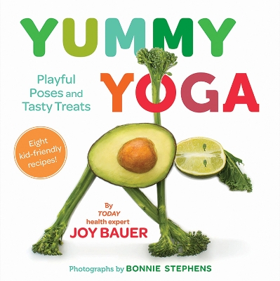 Book cover for Yummy Yoga: Playful Poses and Tasty Treats