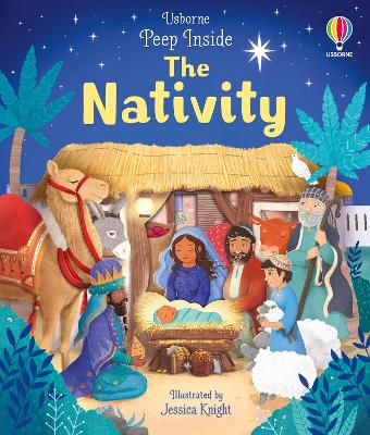 Book cover for Peep Inside the Nativity
