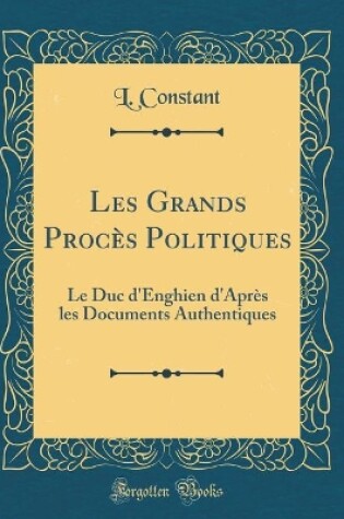 Cover of Les Grands Proces Politiques