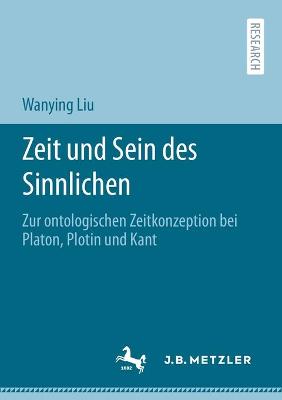 Cover of Zeit Und Sein Des Sinnlichen