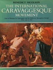 Book cover for International Caravaggesque Movement