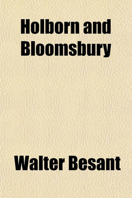 Book cover for Holborn and Bloomsbury