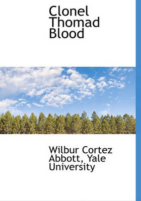 Book cover for Clonel Thomad Blood