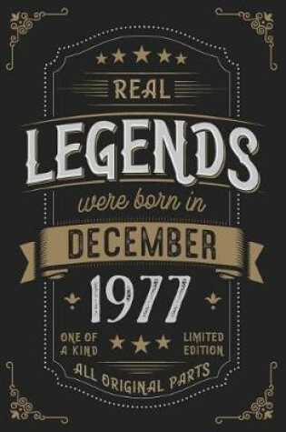 Cover of Real Legends were born n Dezember 1977