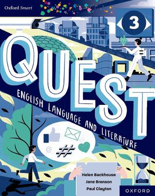 Book cover for Oxford Smart Quest English Language and Literature Student Book 3