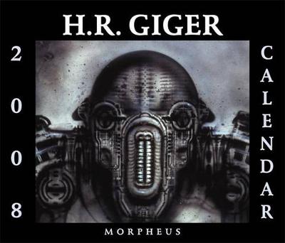 Book cover for 2008 H.R. Giger Calendar