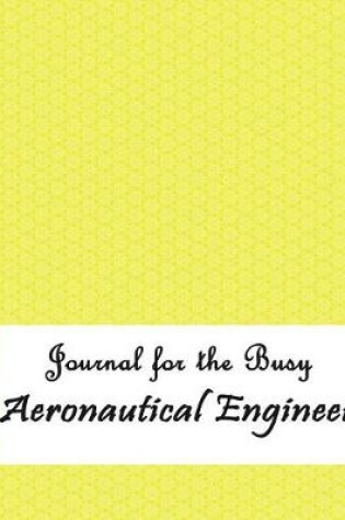 Cover of Journal for the Busy Aeronautical Engineer