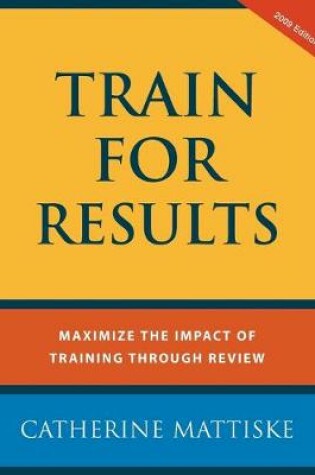 Cover of Train For Results