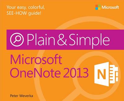 Cover of Microsoft Onenote 2013 Plain & Simple