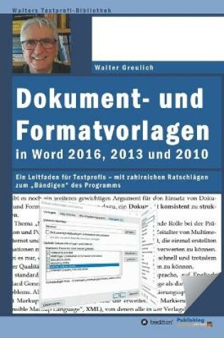 Cover of Dokument- und Formatvorlagen in Word 2016, 2013 und 2010