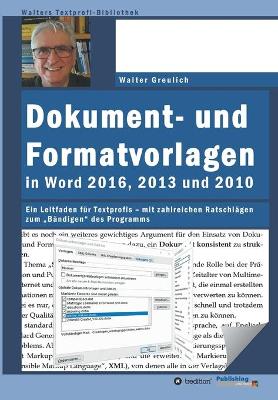 Book cover for Dokument- und Formatvorlagen in Word 2016, 2013 und 2010