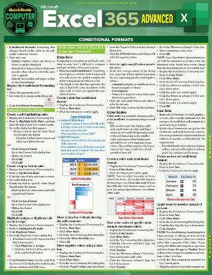 Book cover for Microsoft Excel 365 Advanced