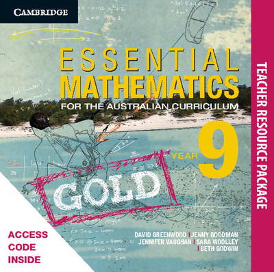 Book cover for Essential Mathematics Gold for the Australian Curriculum Year 9 Teacher Resource Package