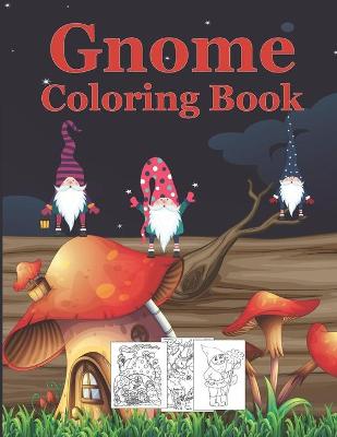 Book cover for Gnome Coloring Book