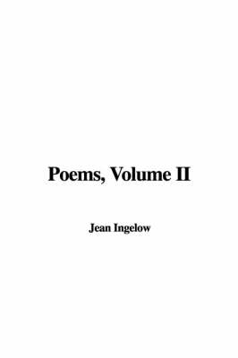 Book cover for Poems, Volume II