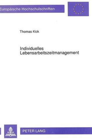 Cover of Individuelles Lebensarbeitszeitmanagement