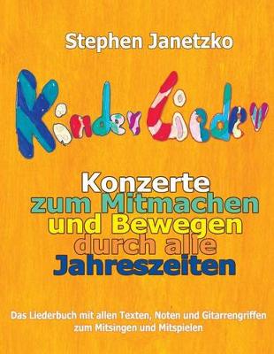 Book cover for Kinderlieder-Konzerte zum Mitmachen und Bewegen durch alle Jahreszeiten