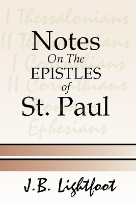 Book cover for Notes on Epistles of St. Paul