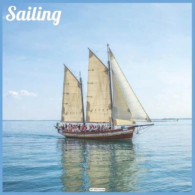 Book cover for Sailing 2021 Wall Calendar