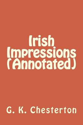 Book cover for Irish Impressions (Annotated)