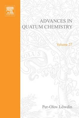 Book cover for Advances in Quantum Chemistry