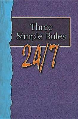 Book cover for Three Simple Rules 24/7 Student Book