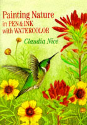 Book cover for Painting Nature in Pen and Ink with Watercolour