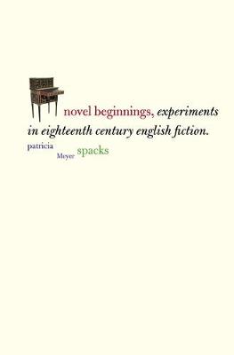Book cover for Novel Beginnings