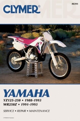 Cover of Yamaha YZ125-250 (1988-1993) & WR250Z (1991-1993) Motorcycle Service Repair Manual