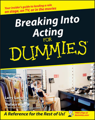 Book cover for Breaking Into Acting For Dummies