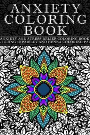 Cover of Anxiety Coloring Book