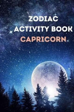 Cover of Zodiac Activity Book Capricorn