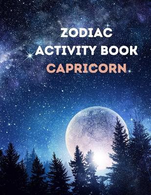 Book cover for Zodiac Activity Book Capricorn