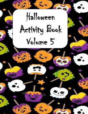 Book cover for Halloween Activity Book Volume 5