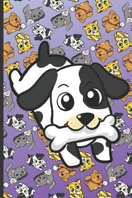 Book cover for Puppies and Friends Notebook