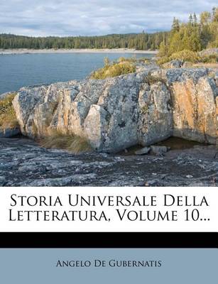 Book cover for Storia Universale Della Letteratura, Volume 10...