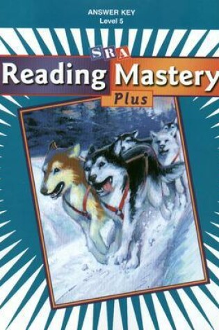 Cover of Reading Mastery Plus Grade 5, Additional Answer Key