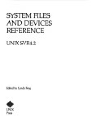 Cover of System Files and Devices Reference (UNIX SVR 4.2)