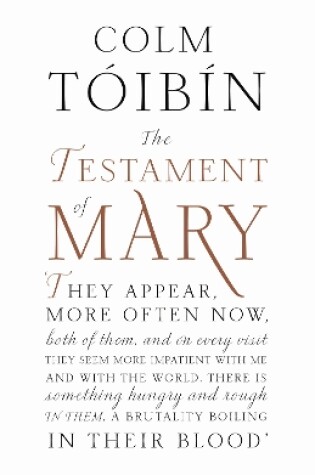 Cover of The Testament of Mary