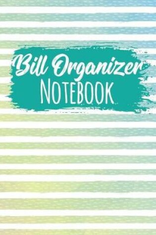 Cover of Bill Organizer Notebook