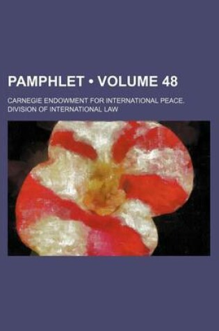 Cover of Pamphlet (Volume 48)