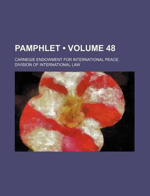 Book cover for Pamphlet (Volume 48)