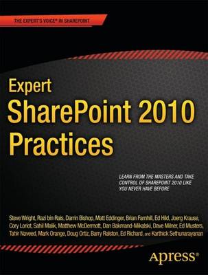 Book cover for Expert SharePoint 2010 Practices