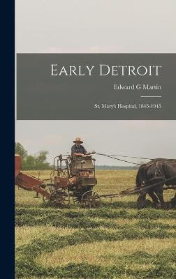 Book cover for Early Detroit