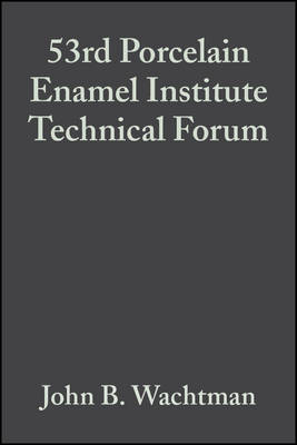 Cover of 53rd Porcelain Enamel Institute Technical Forum