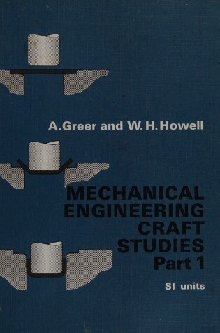 Cover of Mechanical Engineering Craft Studies